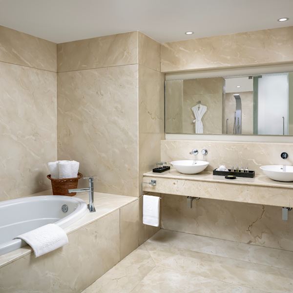 Ambassador Grand Class Suite Offering Bath Amenities at Grand Velas Riviera Nayarit