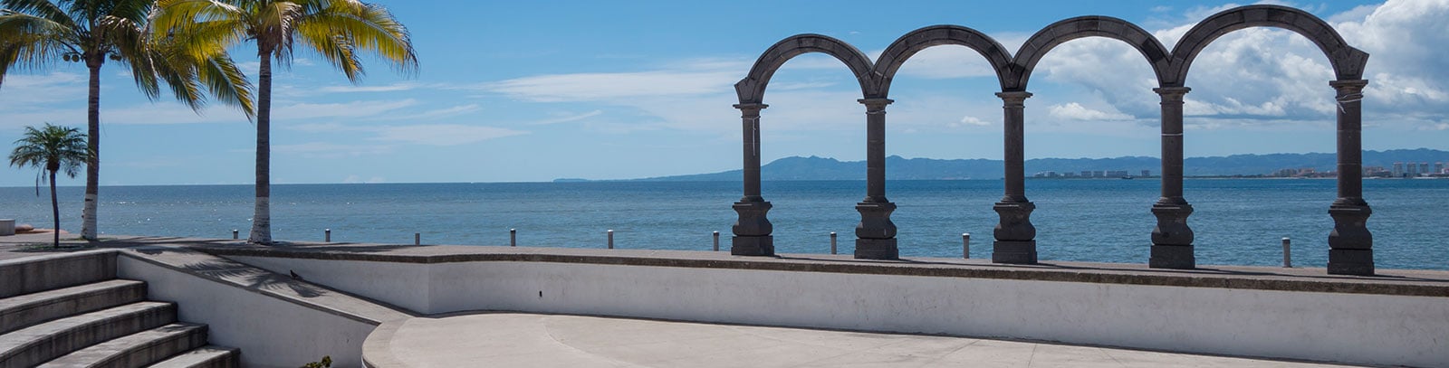 Malecón Puerto Vallarta of Mexico