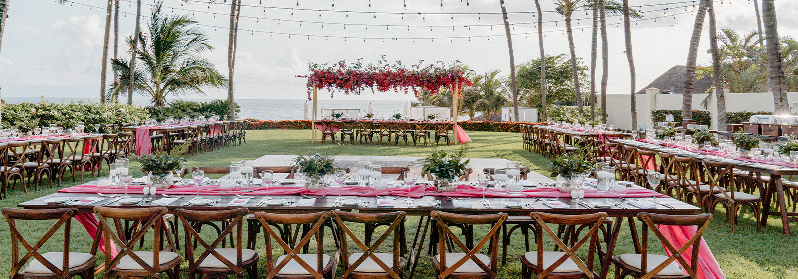 Weddings Banquet in Grand Velas Riviera Nayarit