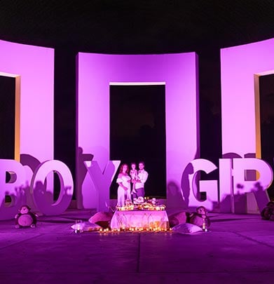 Baby Gender Reveal Riviera Nayarit, Mexcio