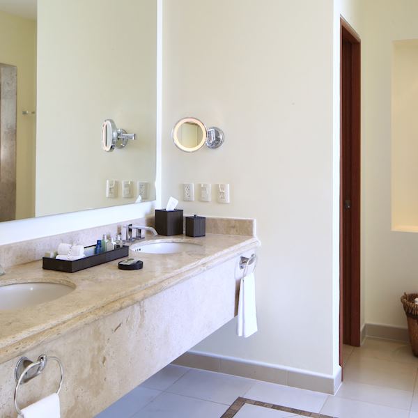 One Bedroom Governor Suite Offering Bath Amenities at Grand Velas Riviera Nayarit