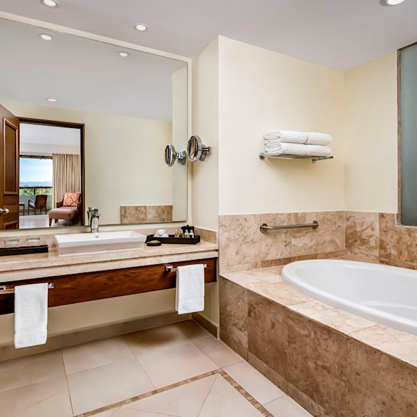 Two-Bedroom Family Suite Offering Bath Amenities at Grand Velas Riviera Nayarit