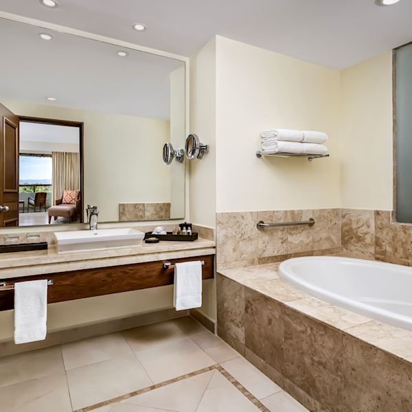 Two-Bedroom Family Suite Offering Bath Amenities at Grand Velas Riviera Nayarit