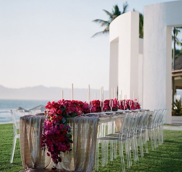 Weddings Banquet in Grand Velas Riviera Nayarit